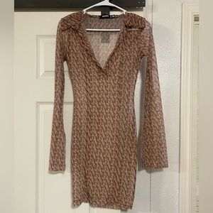 Misguided sheer dress